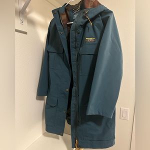 L.L. Bean Water-Resistant Rain Coat